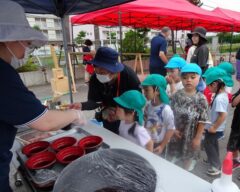 令和７年８月９日（土）　明和園流しそうめん交流会